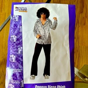 CALIFORNIA COSTUMES Groovy Disco Shirt Adult-Halloween
